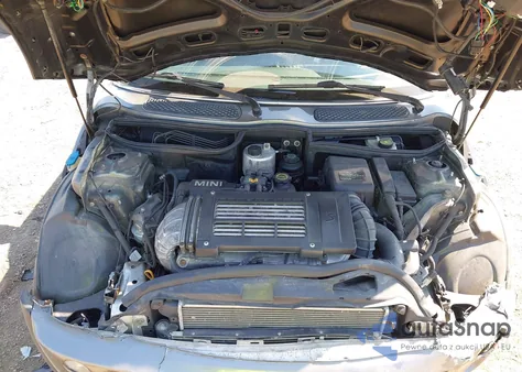 2005 Mini Cooper S из США, поврежденный, VIN WMWRH33595TK56763